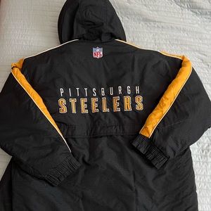 vintage steelers bomber